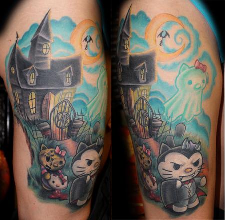 Tattoos - Haunted Hello Kitty - 87590